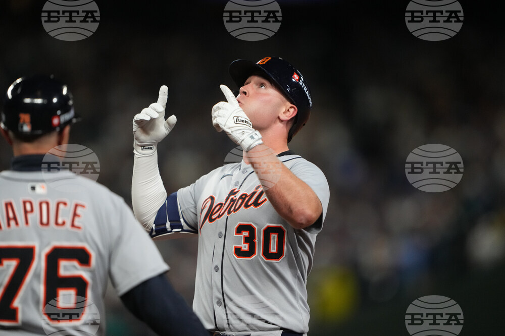 ALDS Tigers Mariners Baseball