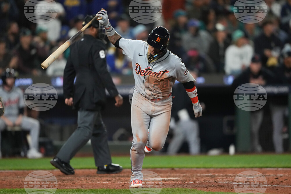 ALDS Tigers Mariners Baseball