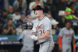 ALDS Tigers Mariners Baseball