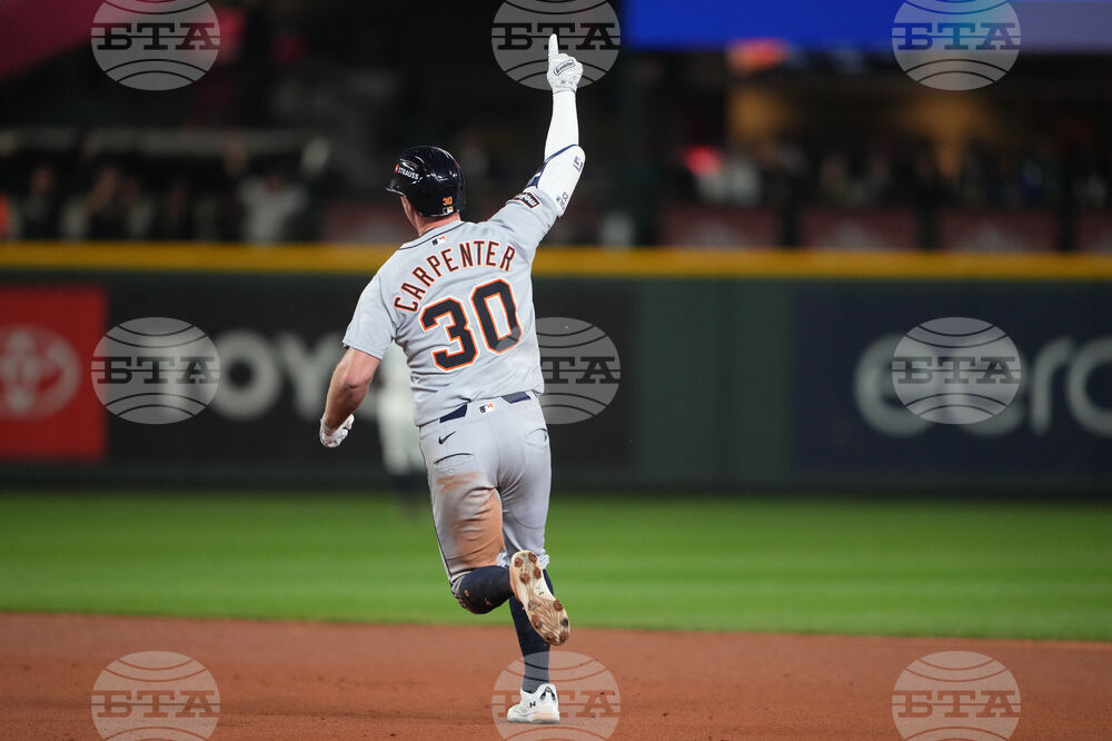 ALDS Tigers Mariners Baseball