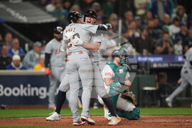 ALDS Tigers Mariners Baseball