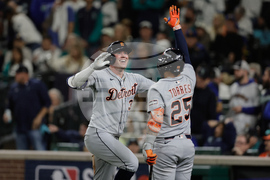 ALDS Tigers Mariners Baseball