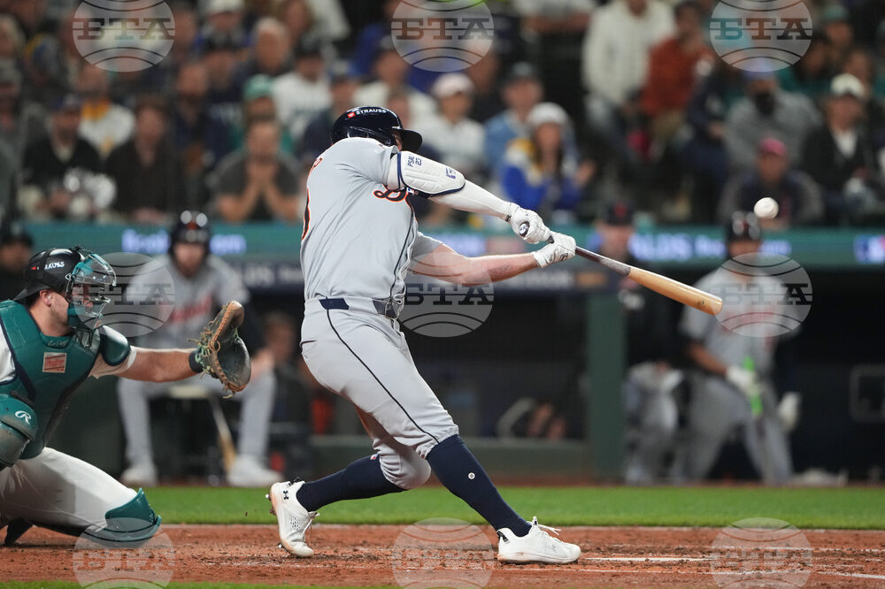 ALDS Tigers Mariners Baseball