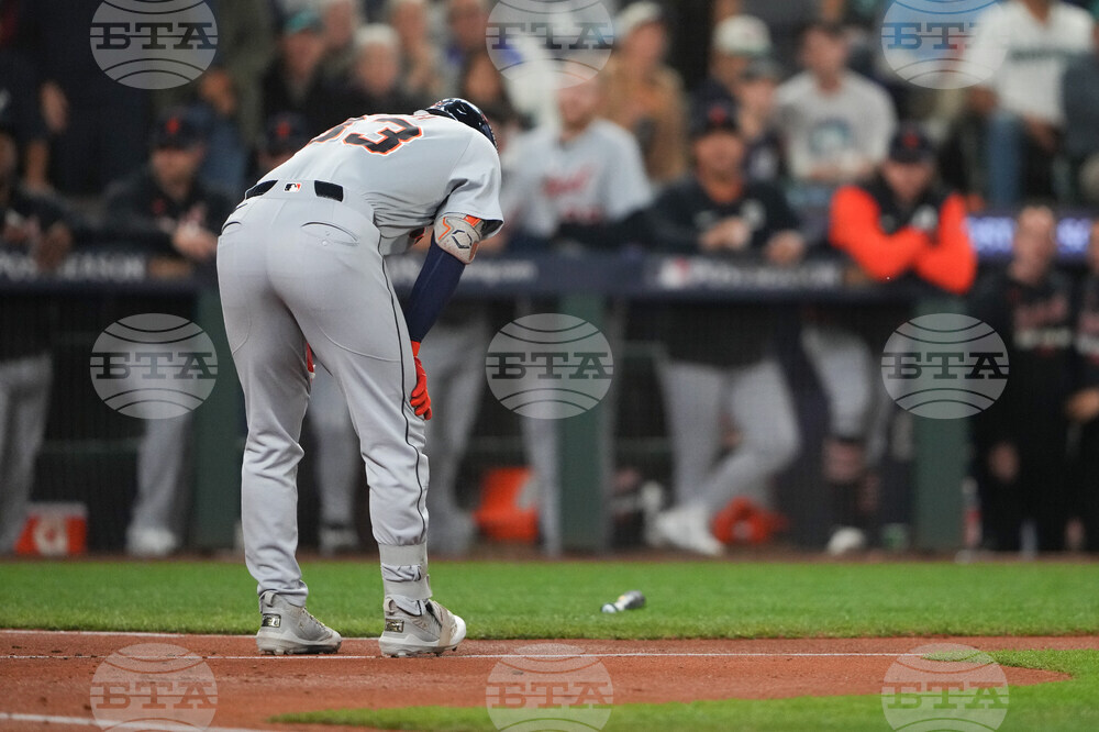 ALDS Tigers Mariners Baseball