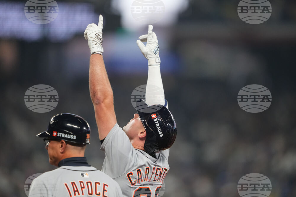 ALDS Tigers Mariners Baseball