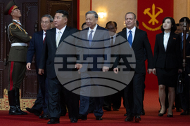 CORRECTION North Korea Worker's Party Anniversary