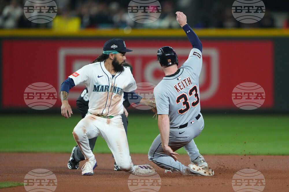 ALDS Tigers Mariners Baseball