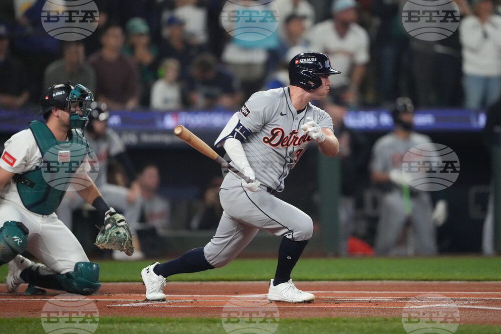 ALDS Tigers Mariners Baseball