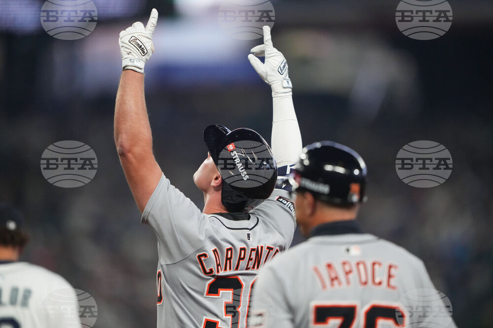 ALDS Tigers Mariners Baseball