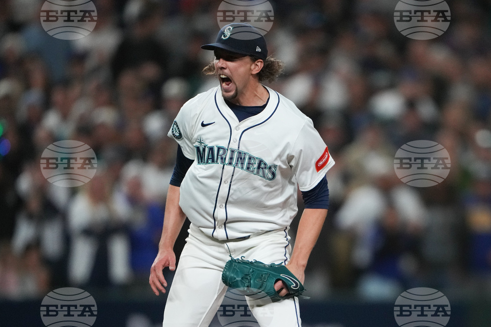 APTOPIX ALDS Tigers Mariners Baseball