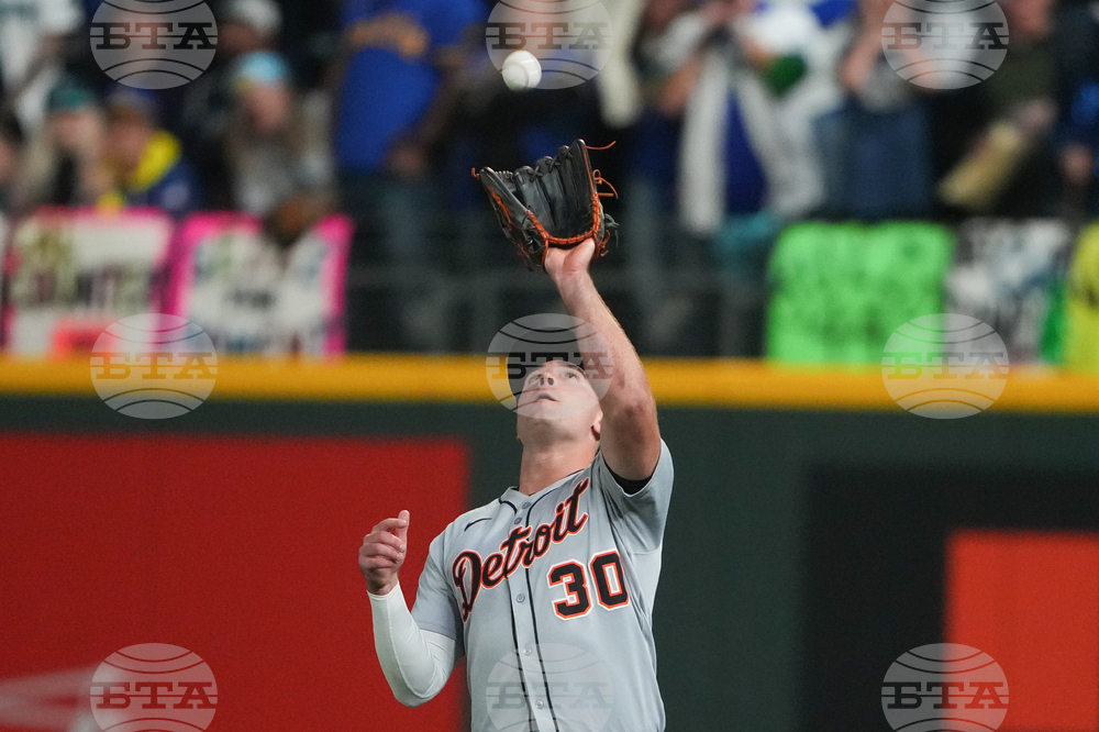 ALDS Tigers Mariners Baseball