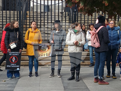 Протест - „Гласът на народа срещу насилието над деца“