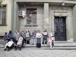 Ямбол - протест срещу насилието над деца