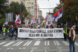 Сърбия - Белград - студенти - шествие