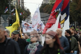 Сърбия - Белград - студенти - шествие