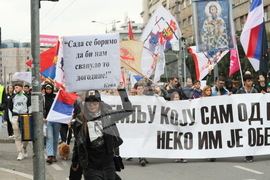 Сърбия - Белград - студенти - шествие