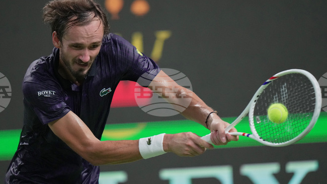 Даниил Медведев ще бъде съперникът на Григор Димитров във втория кръг на турнира "Мастърс" в Париж