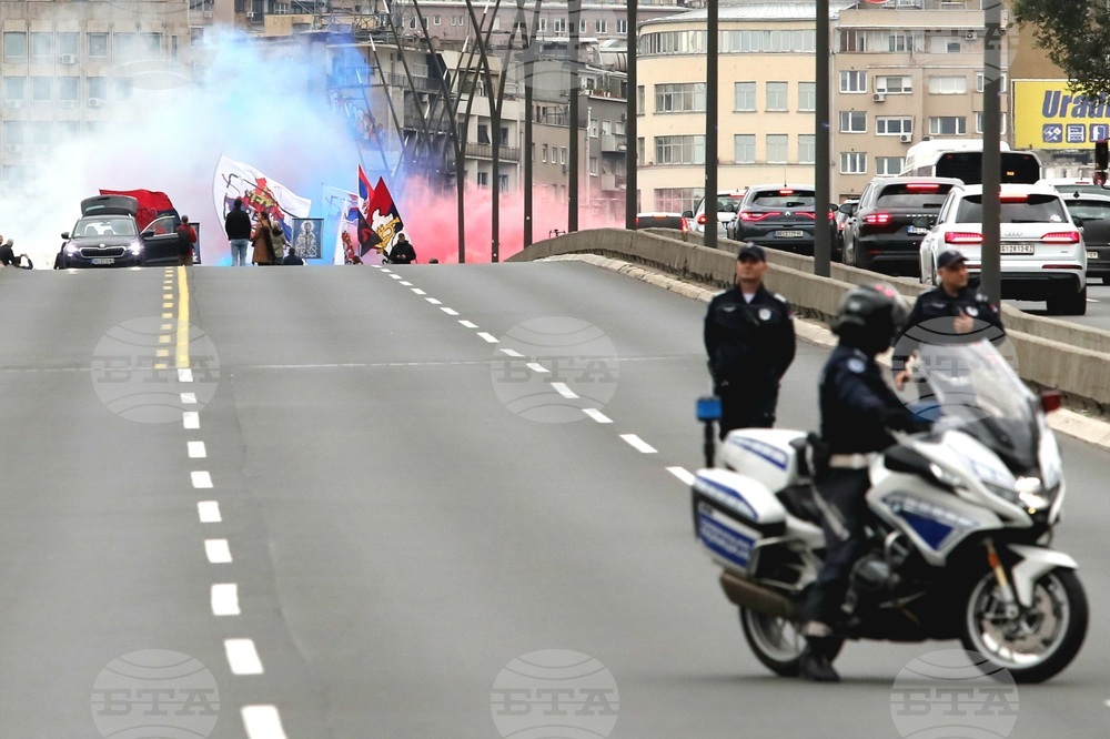 Сърбия - Белград - студенти - шествие