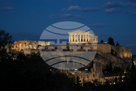 Greece Parthenon Scaffolding Removed