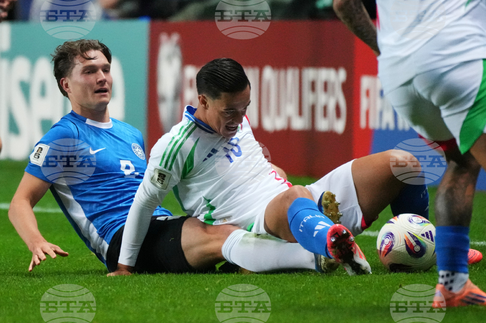 Estonia Italy WCup Soccer