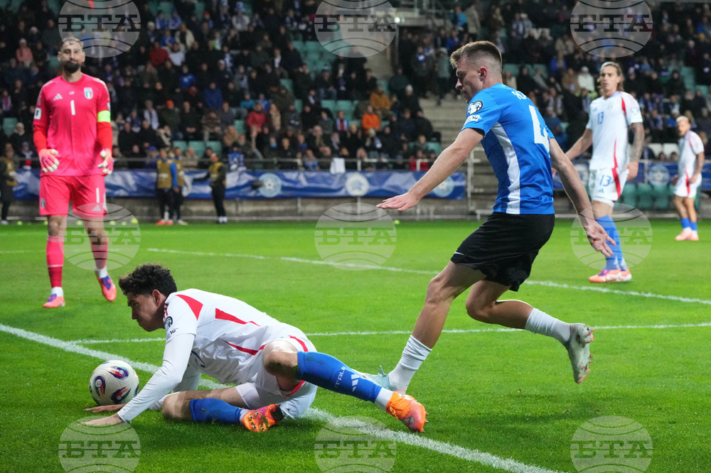 Estonia Italy WCup Soccer
