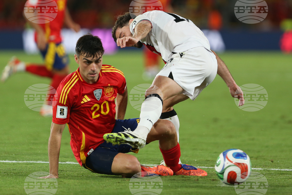 Spain Georgia WCup Soccer