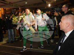 Карлос Насар - посрещане