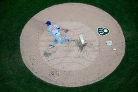 NLDS Cubs Brewers Baseball