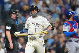 NLDS Cubs Brewers Baseball