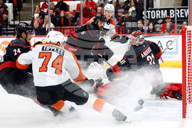 APTOPIX Flyers Hurricanes Hockey