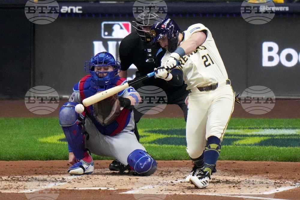 NLDS Cubs Brewers Baseball