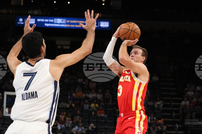 Hawks Grizzlies Basketball