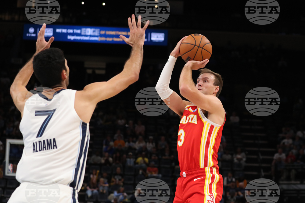 Hawks Grizzlies Basketball