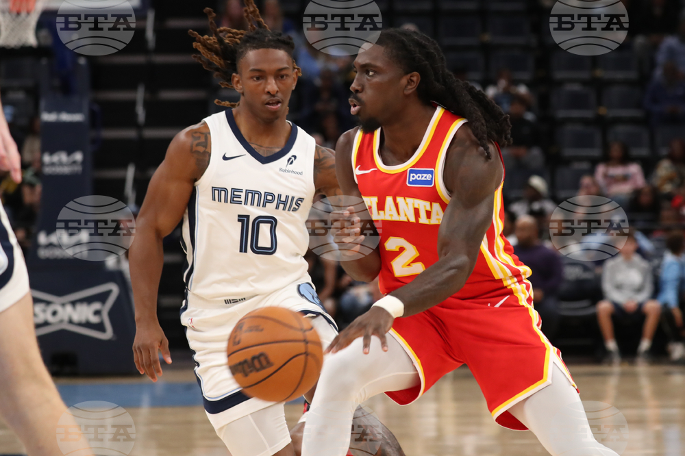 Hawks Grizzlies Basketball