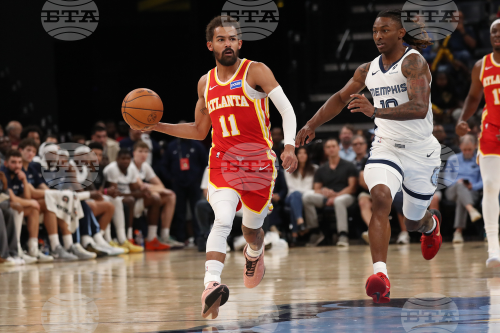 Hawks Grizzlies Basketball