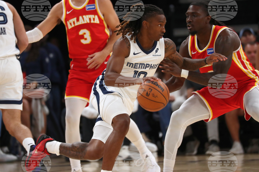 Hawks Grizzlies Basketball