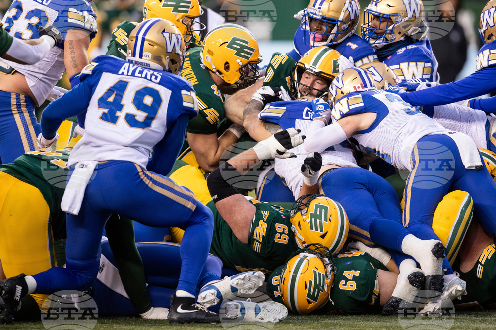 CFL Blue Bombers Elks Football