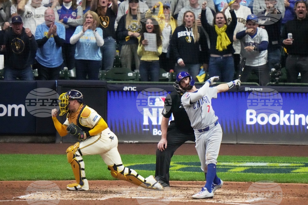NLDS Cubs Brewers Baseball