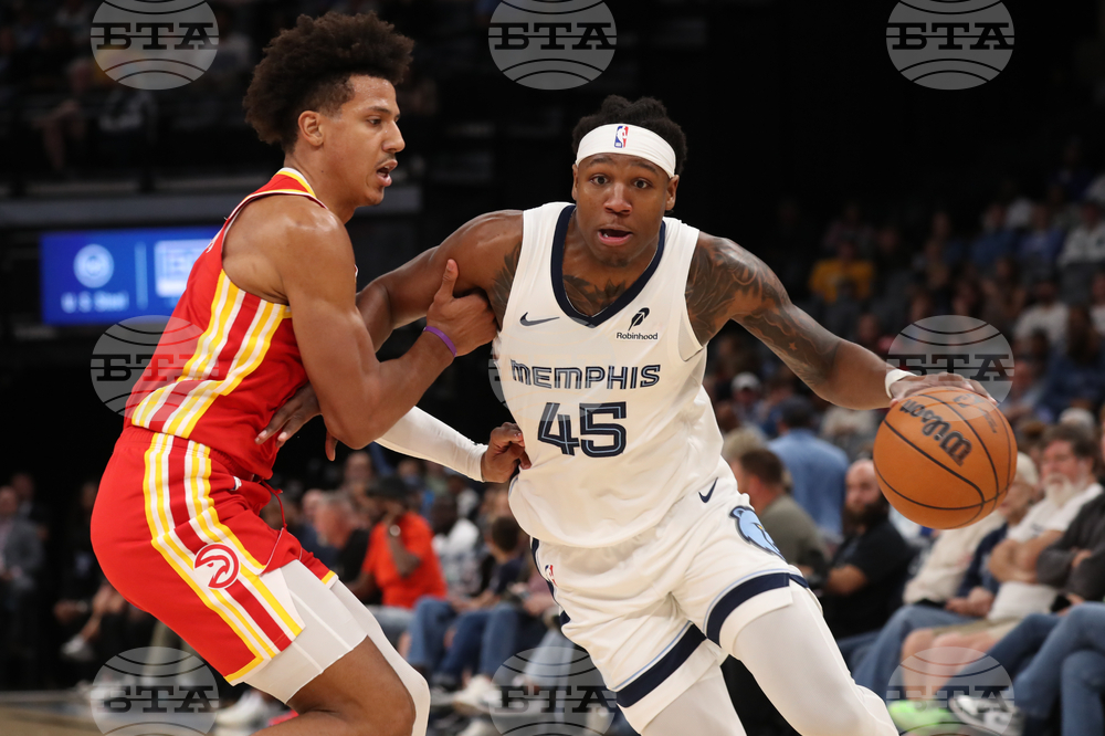 Hawks Grizzlies Basketball