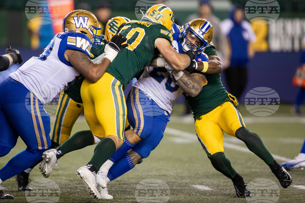CFL Blue Bombers Elks Football