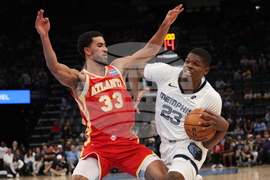 Hawks Grizzlies Basketball