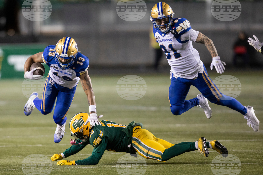CFL Blue Bombers Elks Football
