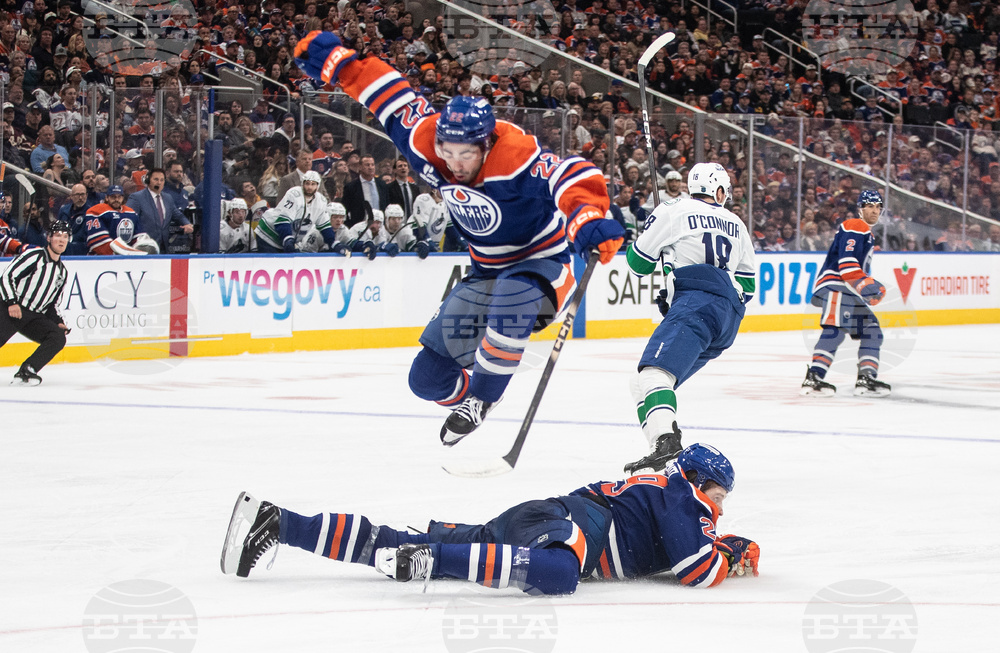 Canucks Oilers Hockey