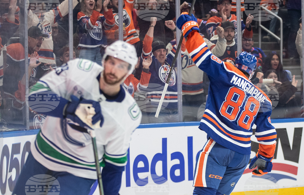 Canucks Oilers Hockey