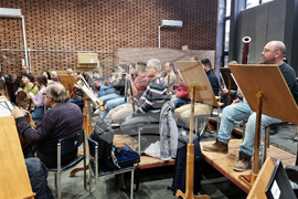 Враца - репетиция на Симфониета Враца