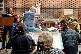 Враца - репетиция на Симфониета Враца