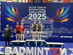 Бадминтон, Стефани Стоева и Габриела Стоева, снимка: БТА