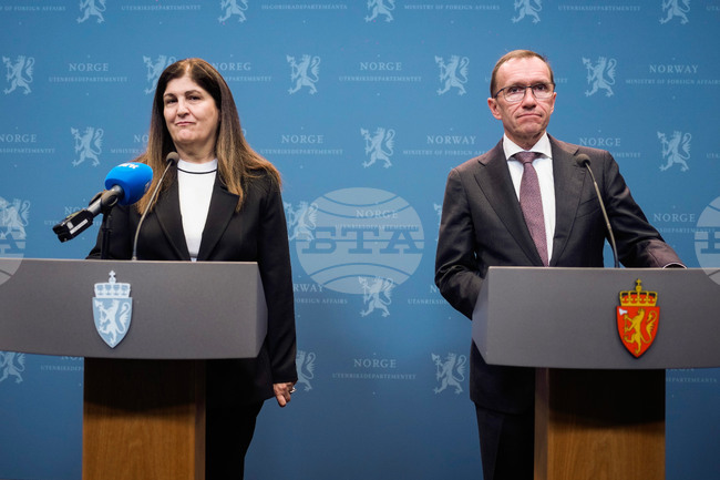 Norway Israel Palestinians