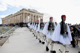 Greece Parthenon Scaffolding Removed