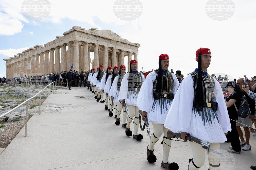 Greece Parthenon Scaffolding Removed